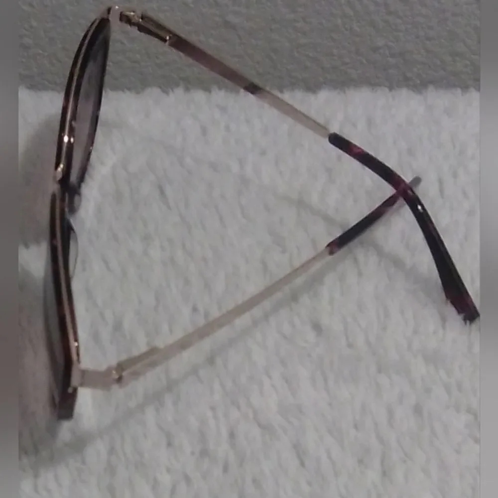 Elegant Kay Unger K629 Sunglasses - Pink & Tortoise - Picture 6 of 6